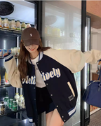 Retro Two-Tone Stadium Jumper QAZ0076