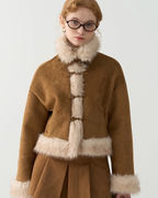 Faux Mouton Jacket JIU0010