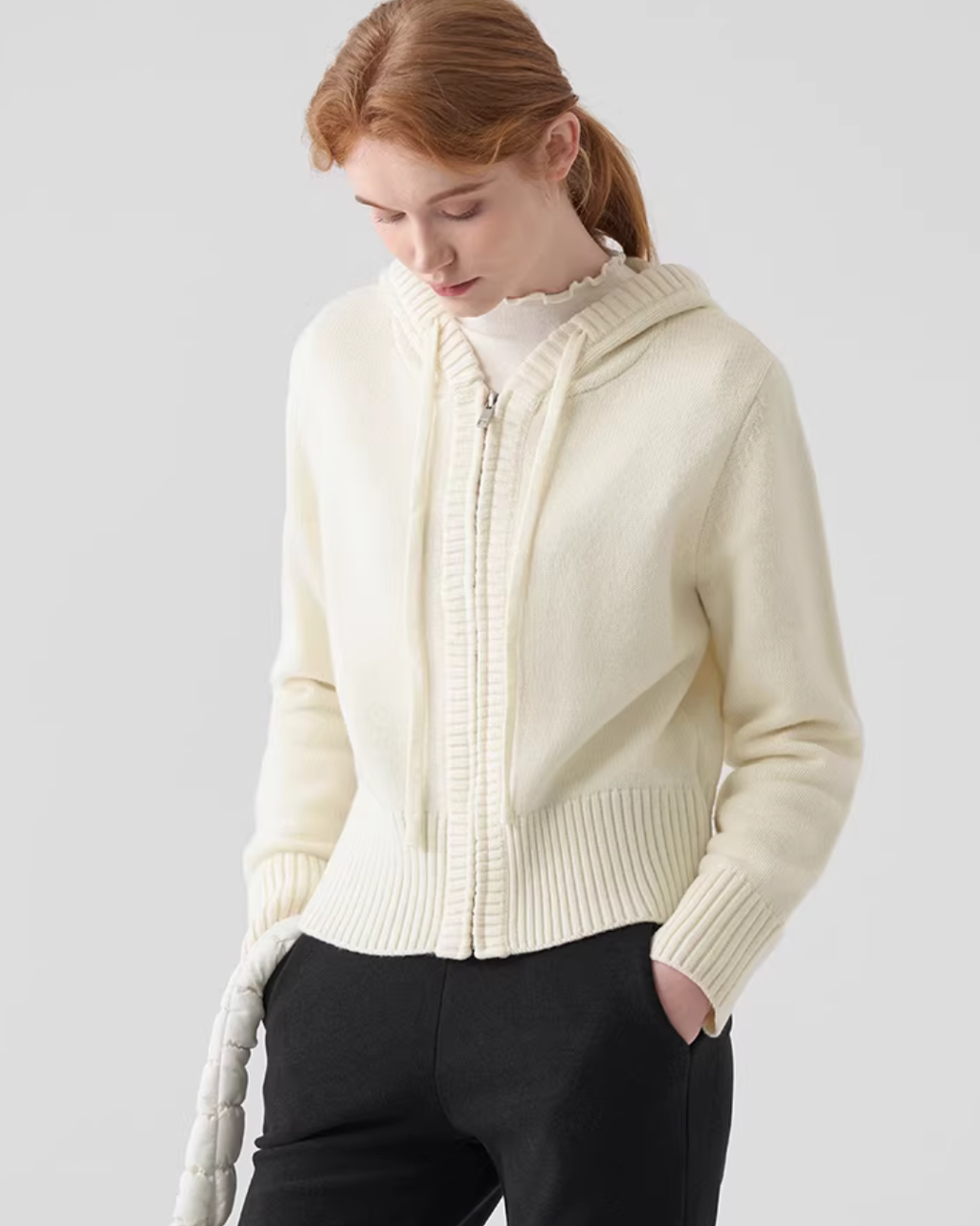 Soft Knit Hoodie JIU0050