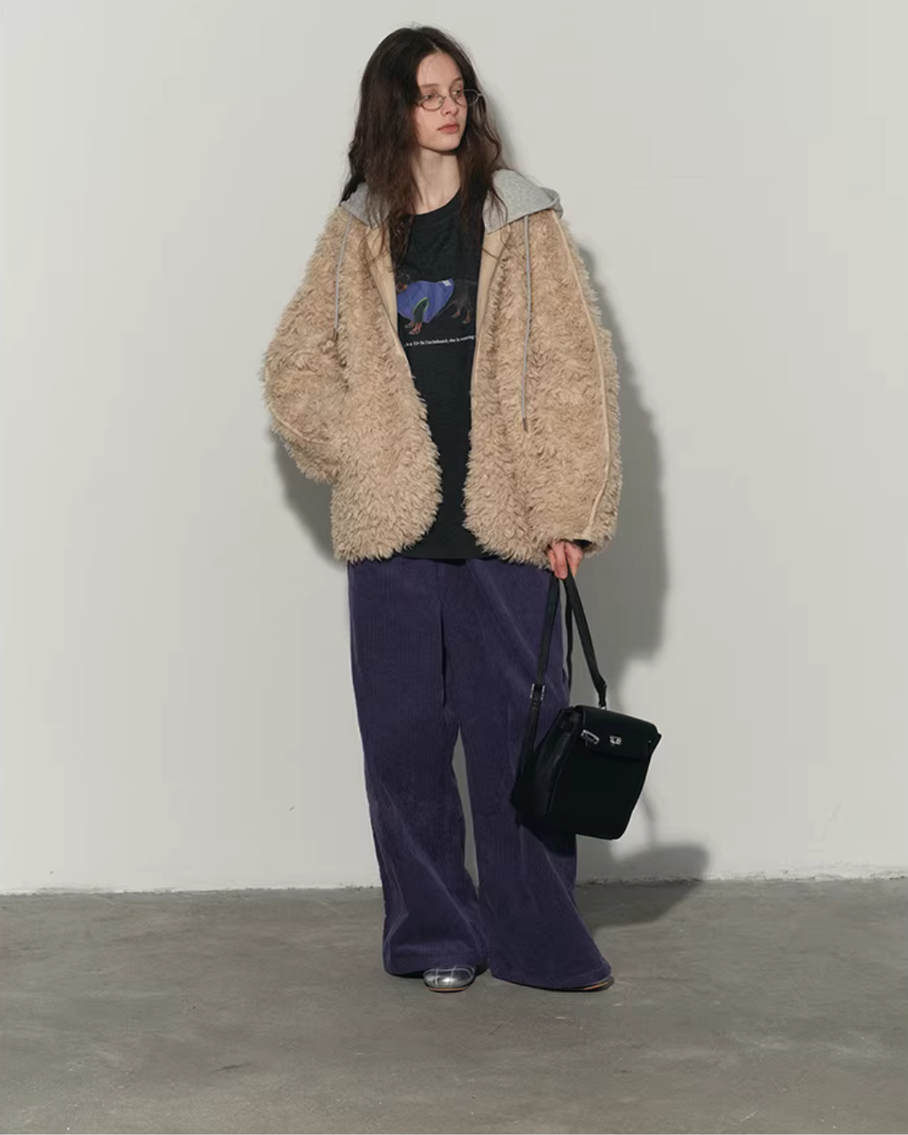 Poodle Hooded Jacket RLZ0002