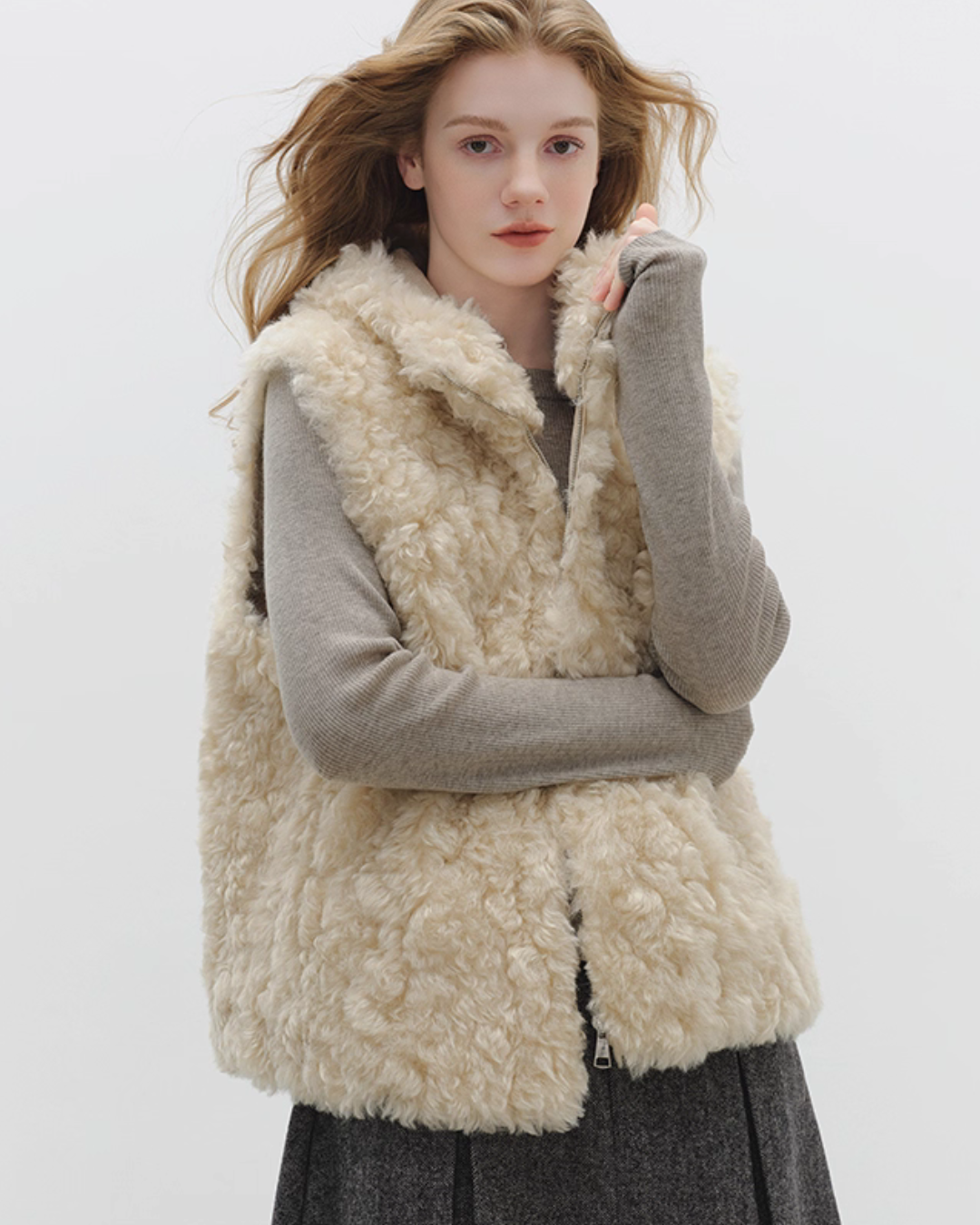 Lamb Fleece Vest BBG0026