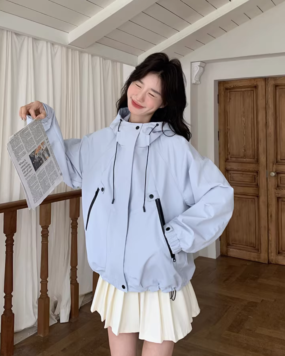 High-Neck Mountain Jacket QAZ0068