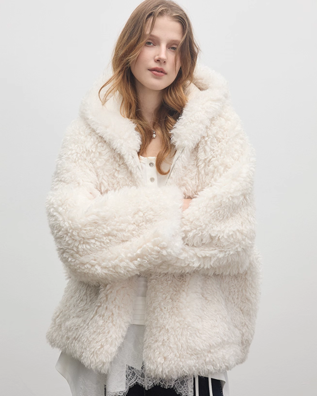 Sheep Fleece Blouson BBG0009