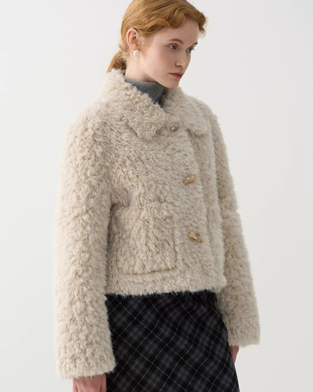 Short Faux Fur Coat JIU0008