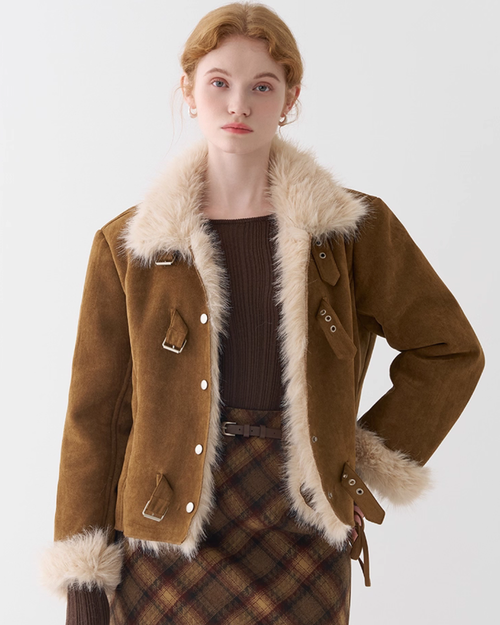 Mouton Belt Outerwear JIU0002