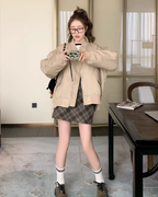 Oversized Nylon MA-1 Blouson QAZ0034