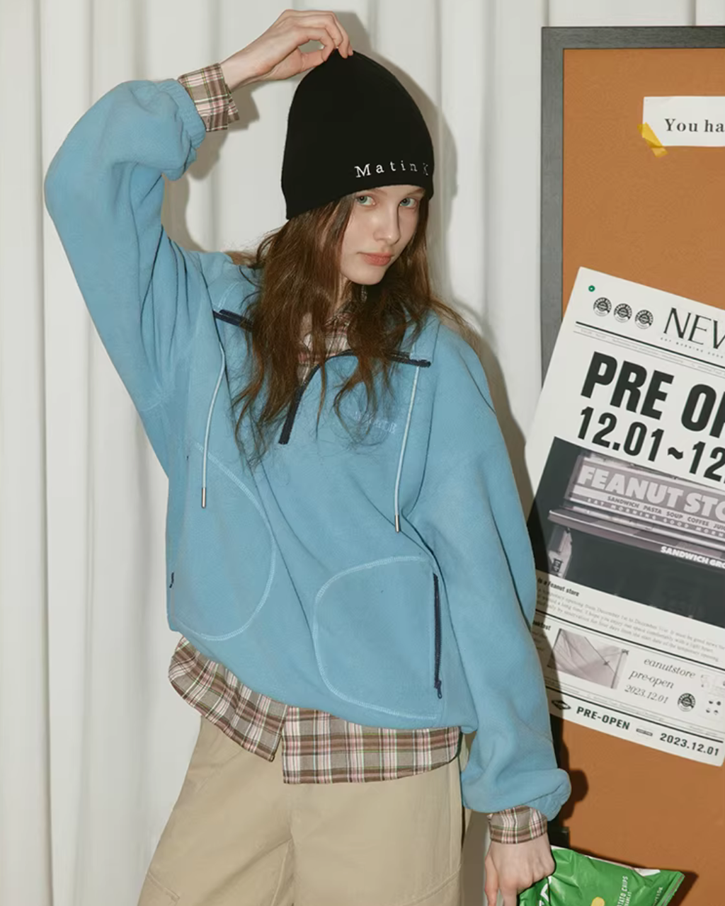 Half-Zip Fleece Top RLZ0016