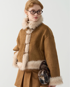 Faux Mouton Jacket JIU0010