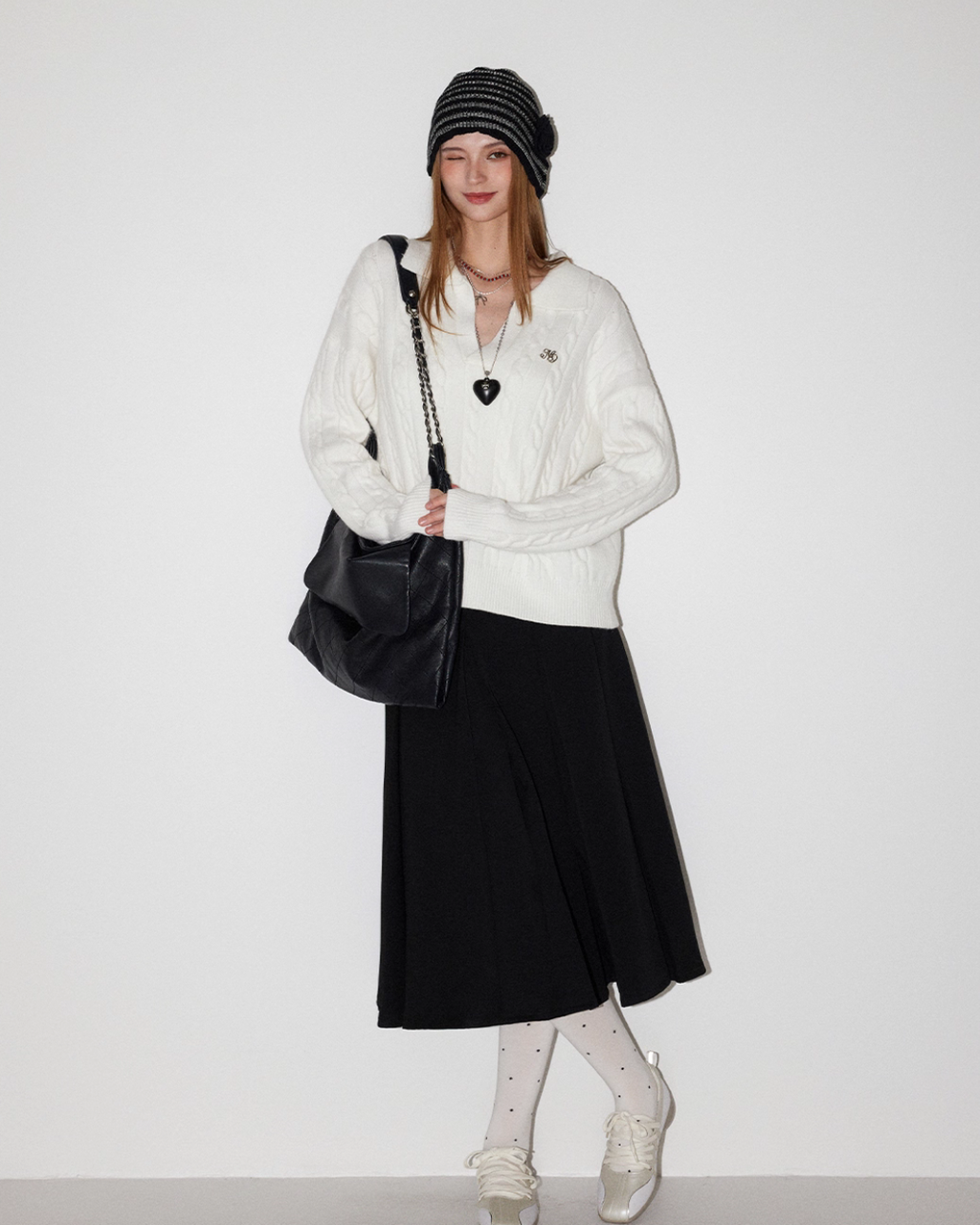 Cable Knit Top MDB0019