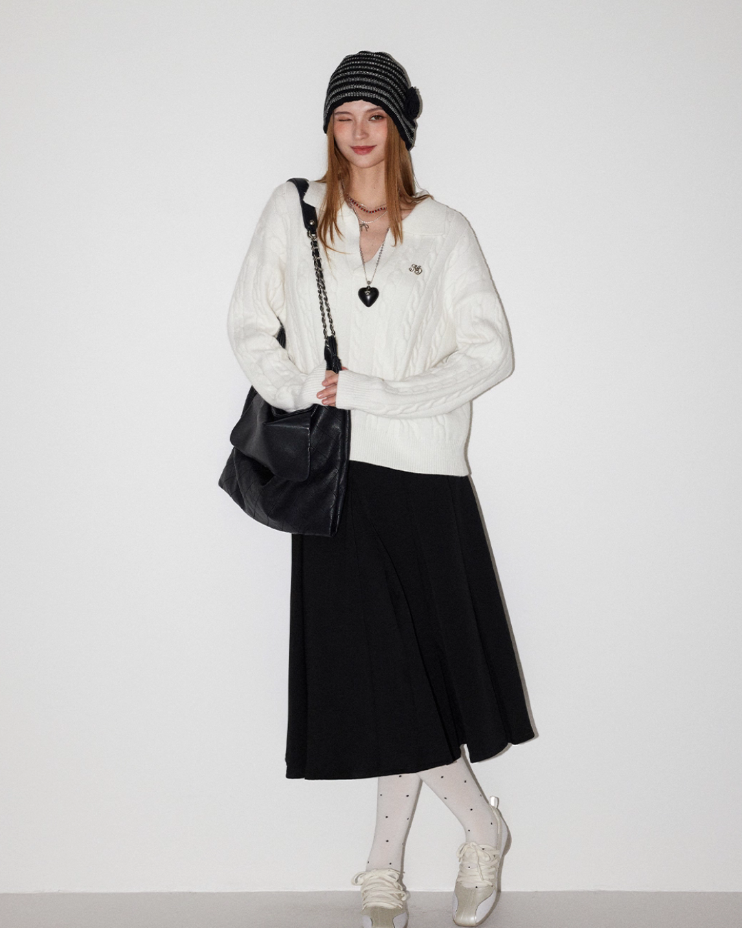 Cable Knit Top MDB0019