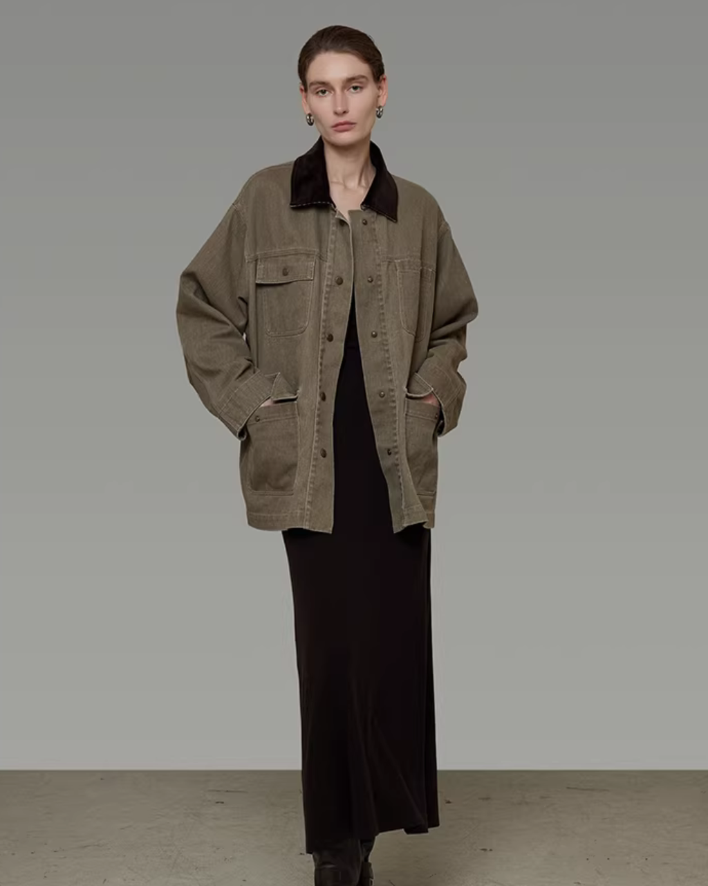 Vintage Denim Jacket UNS0019