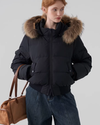 Fur Hood Down Jacket JIU0030