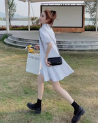 Shirt Flare Dress QAZ0093