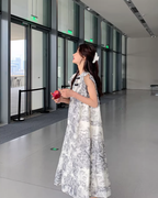 Ink Wash China Dress QAZ0074