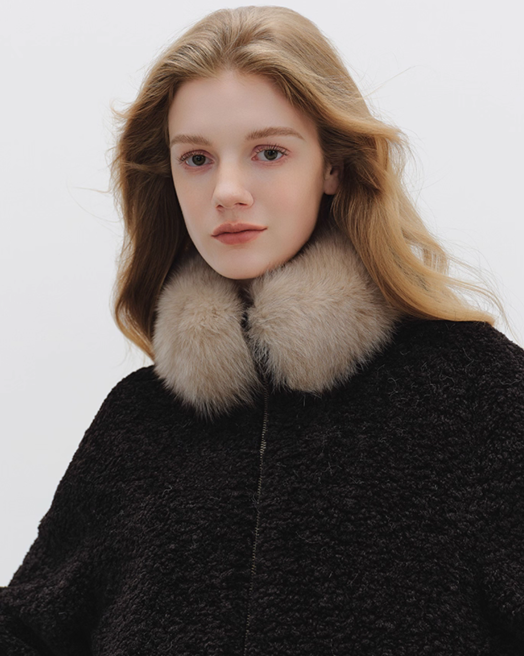 Fur Collar Fluffy Jacket BBG0004