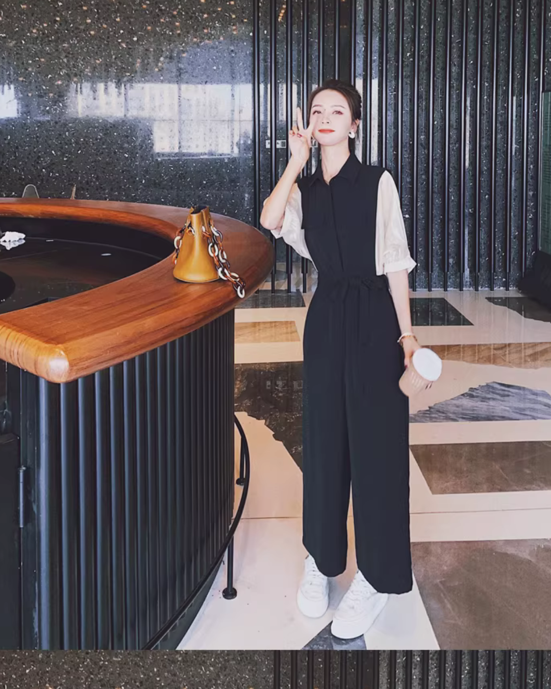 Docking Shirt Jumpsuit QAZ0056