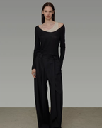 Long-Sleeve Layered Top UNS0010