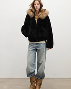 Fur Hood Fluffy Jacket BBG0001
