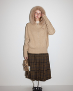 Fur Knit Jacket MDB0001