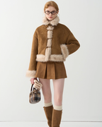 Faux Mouton Jacket JIU0010