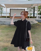 Shirt Flare Dress QAZ0093