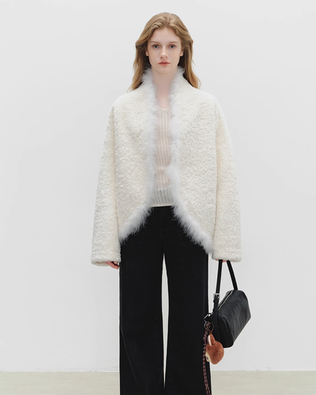 Fur Collar Short Jacket BBG0021