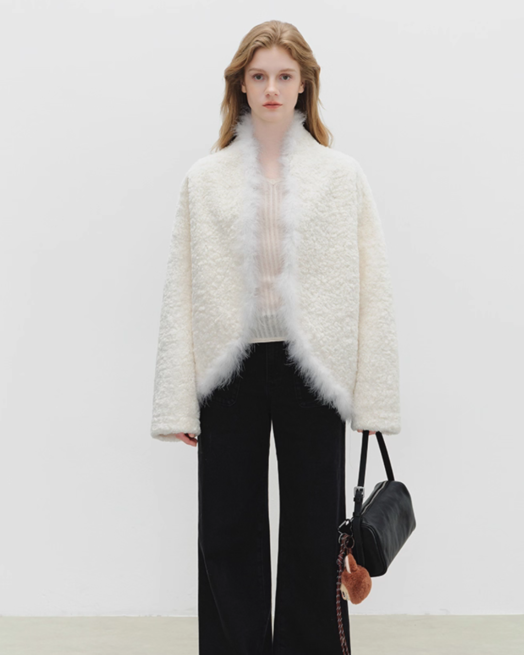 Fur Collar Short Jacket BBG0021