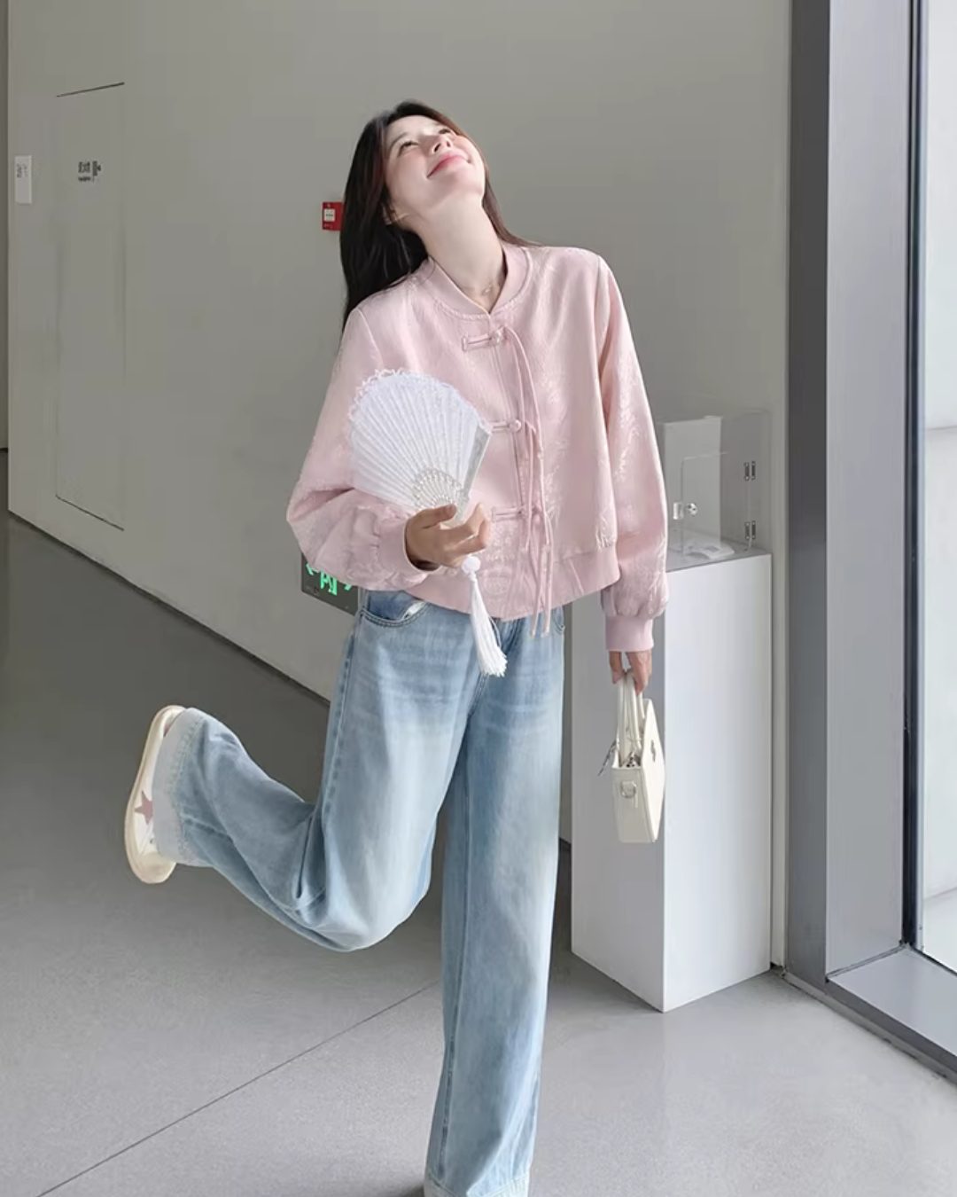 Chinese-Style Jacquard Jacket QAZ0008