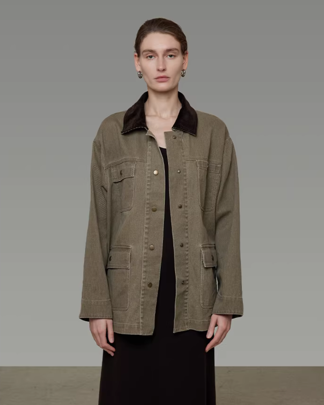 Vintage Denim Jacket UNS0019