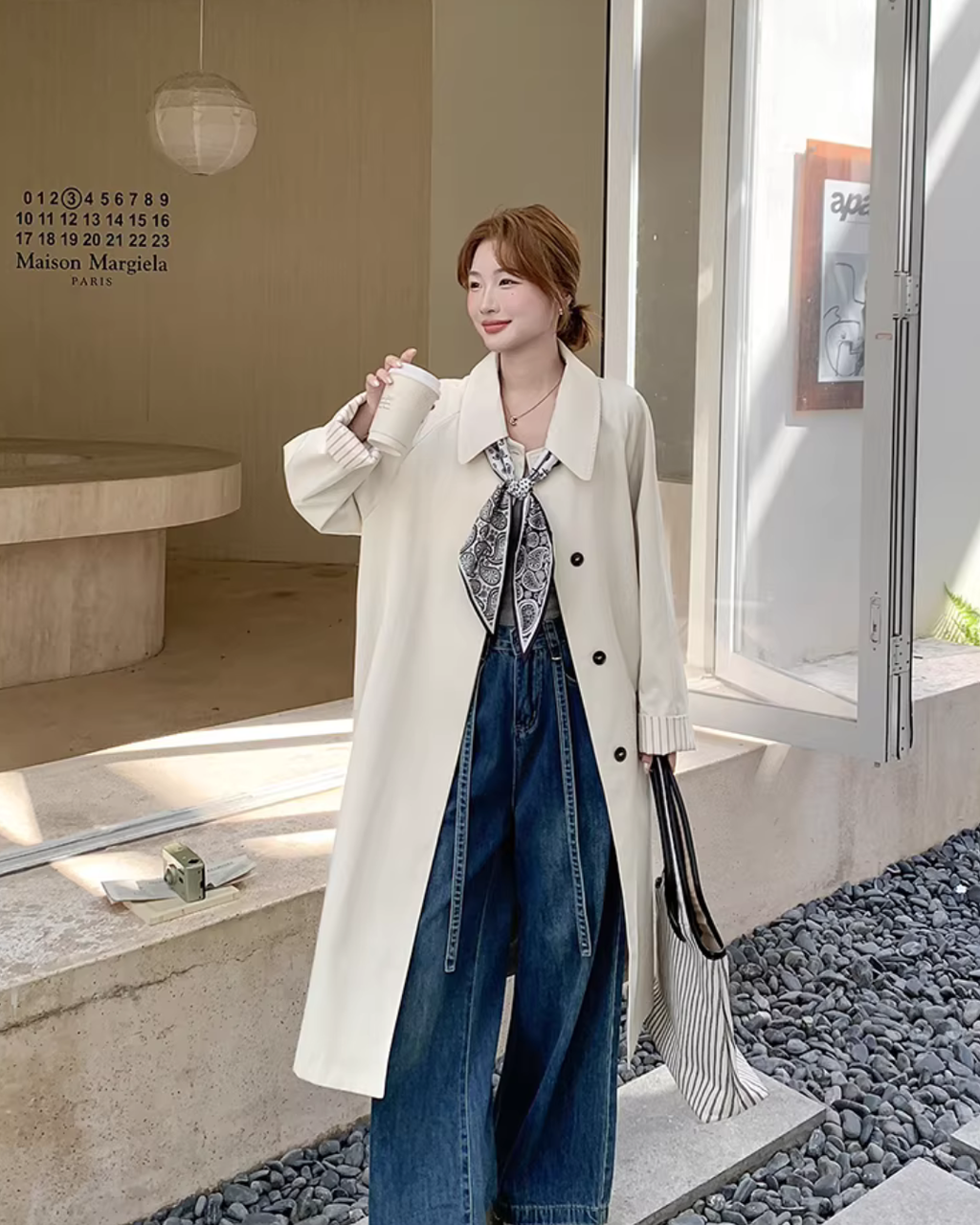 Off-White Trench Coat QAZ0078