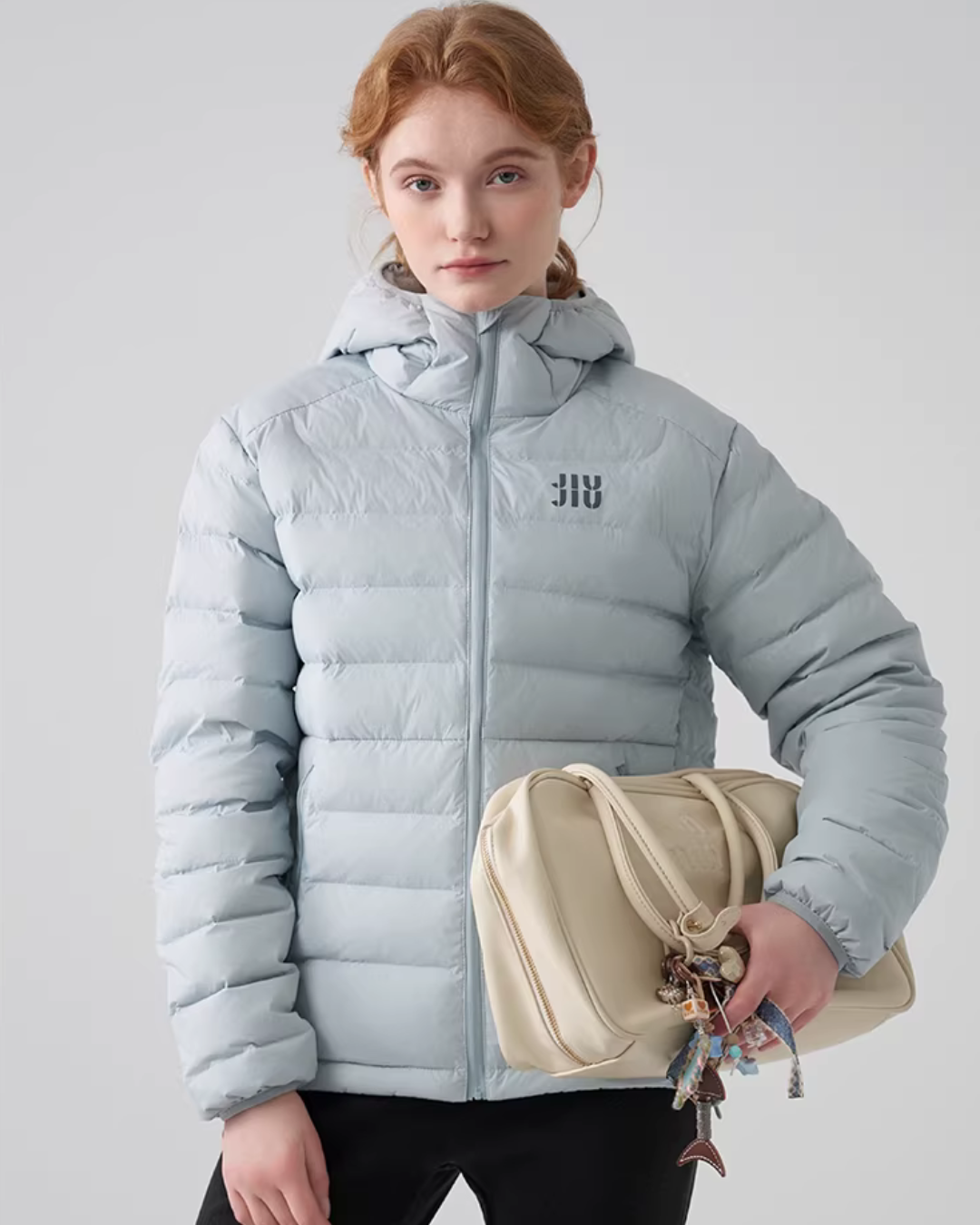 Lightweight Logo Down Jacket JIU0048