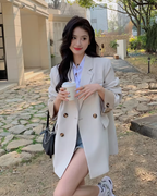 Double-Breasted Tailored Jacket QAZ0031