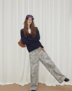 Leopard Wide Pants RLZ0010