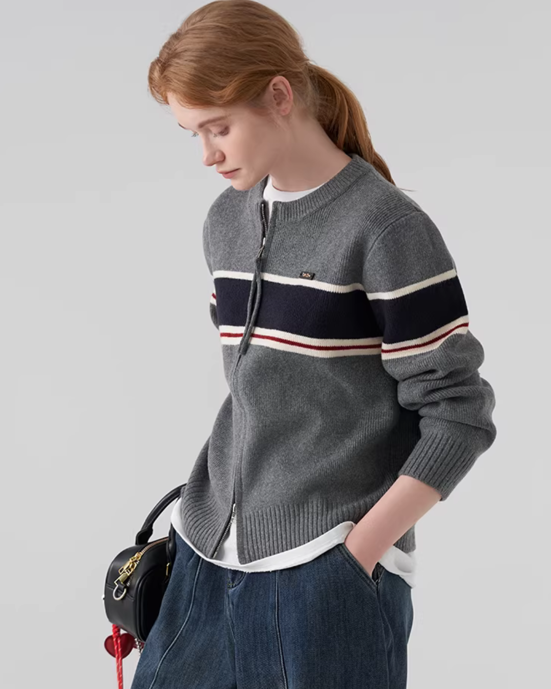 Double Zip Knit JIU0049