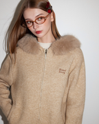 Fur Knit Jacket MDB0001