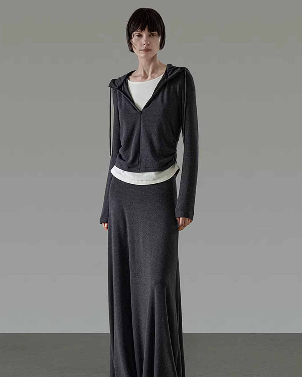 Loose Slim Hoodie / Casual Pants / Long Skirt UNS0005