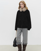 Fur Collar Fluffy Jacket BBG0004