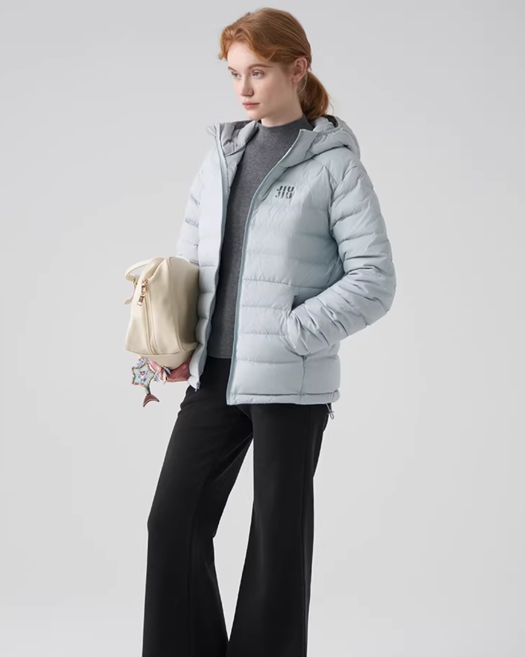 Lightweight Logo Down Jacket JIU0048