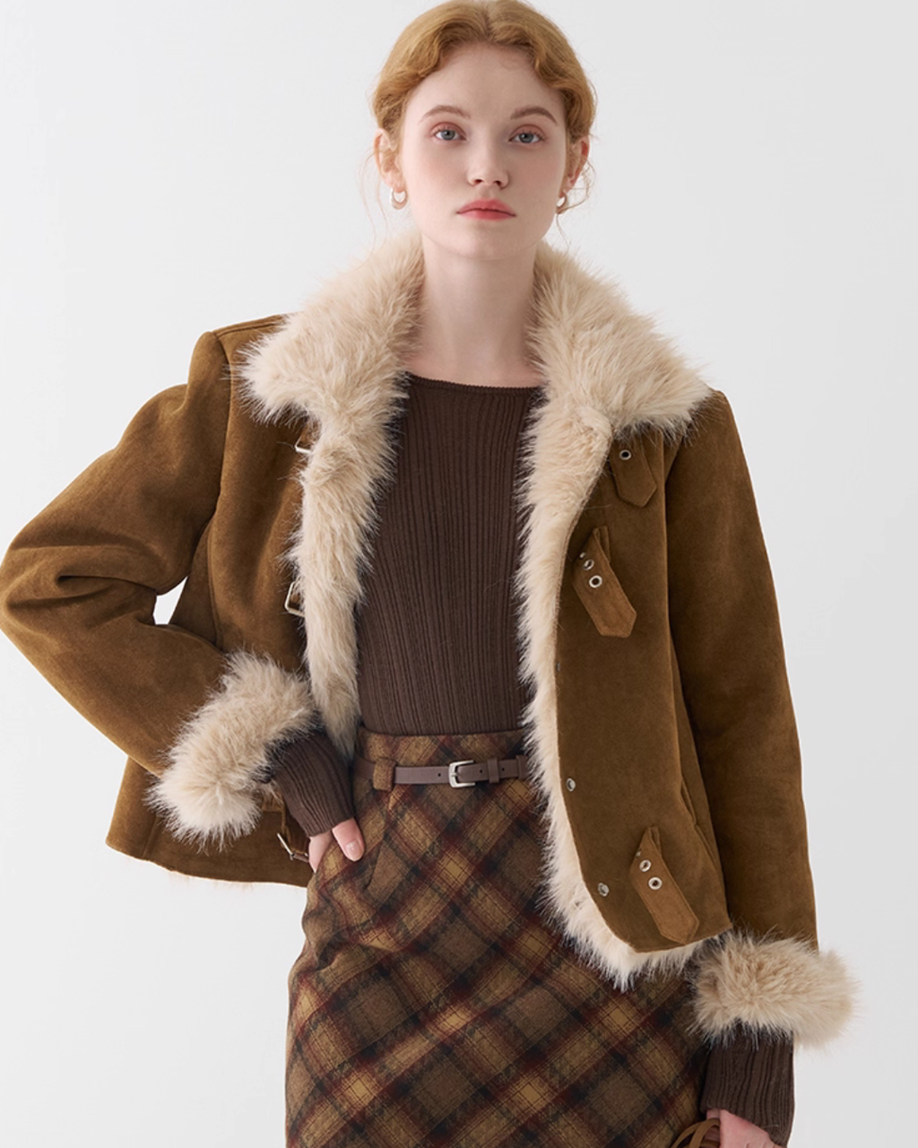 Mouton Belt Outerwear JIU0002