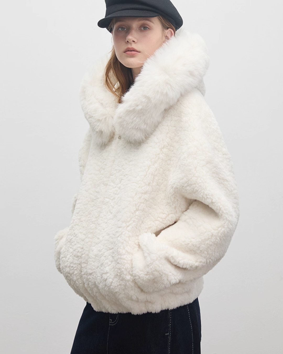 Fur Hood Fluffy Jacket BBG0001