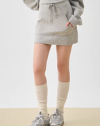 Sweatshirt Long-Sleeve Top / Mini Skirt JIU0025