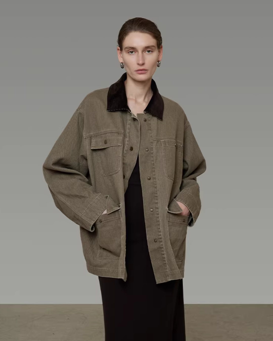 Vintage Denim Jacket UNS0019