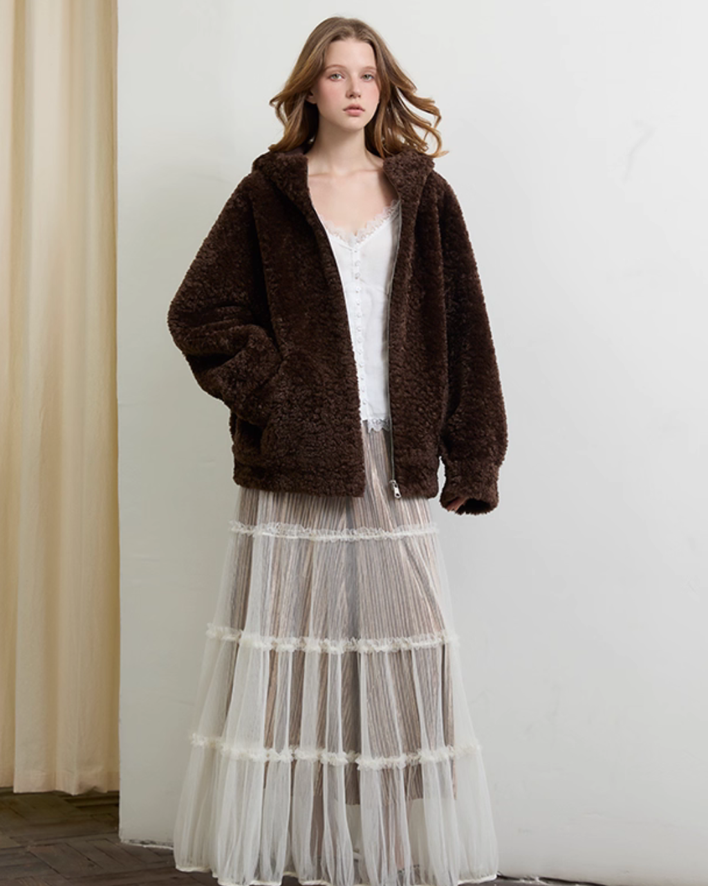 Fluffy Faux Fur Jacket BBG0018