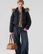 Fur Hood Down Jacket JIU0030