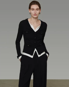 Slim Fit Long-Sleeve Top UNS0046