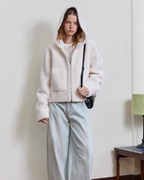 Fluffy Hooded Jacket BBG0008