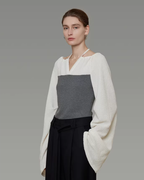 V-Neck Versatile Stylish Top UNS0033