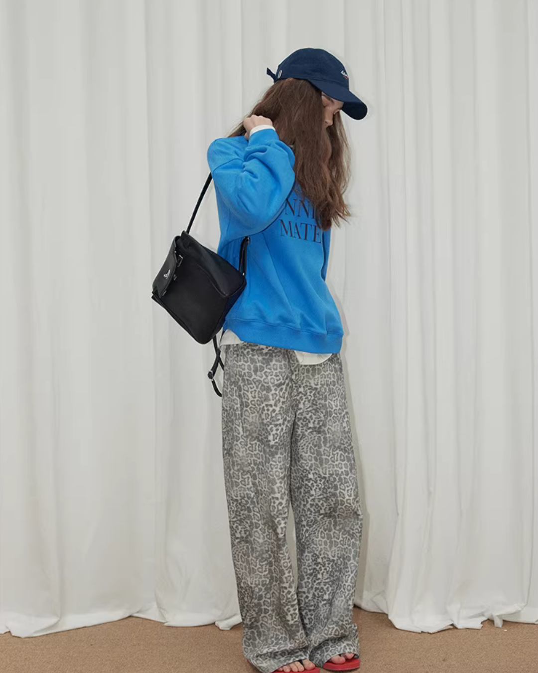 Leopard Wide Pants RLZ0010