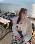 No-Collar Chinese Style Jacket QAZ0019