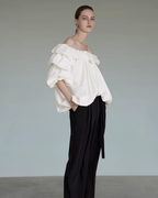 Frilled Off-Shoulder TopUNS0026